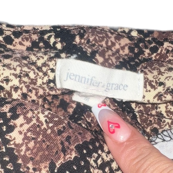 Snakeskin print leggings - Picture 4 of 4